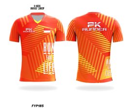 Jersey OlahRaga Lari Sepeda mancing Bola Futsal Basket Badminton PingPong Tenis Meja Running RoadBike Panahan Renang Diving Dry Fit Full Printing Costum